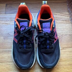 New Balance Black and Purple Trail Sneakers Women’s 6.5